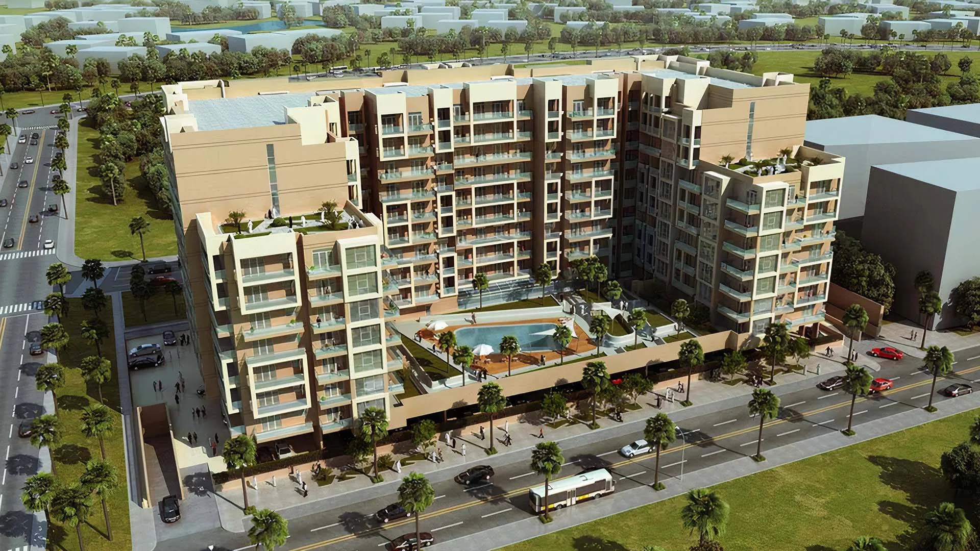 Majan, Dubai, UAE: prices, descriptions, types of real estate | Ax Capital