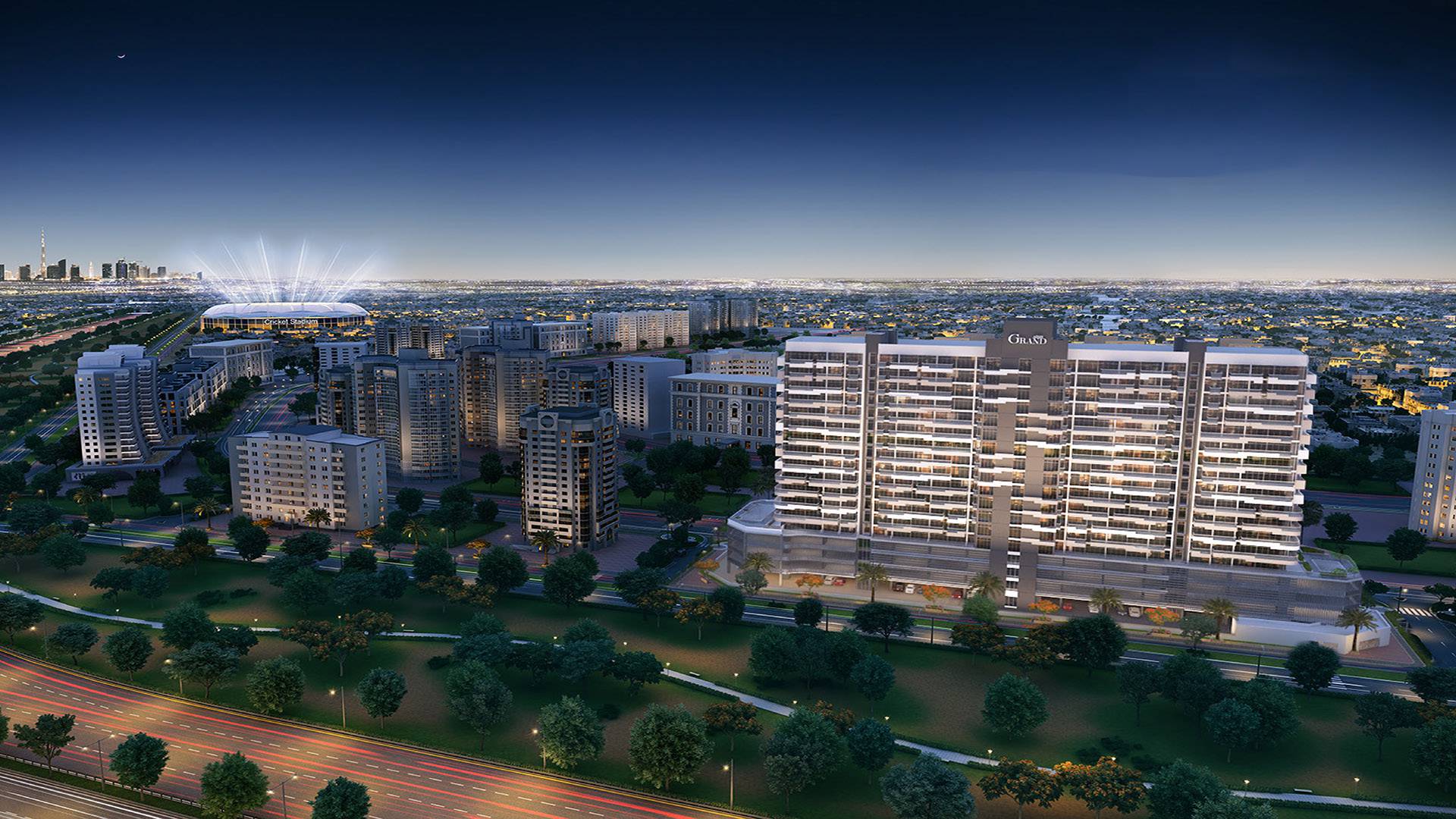 Azizi Grand Apartments in Dubai Sports City, Dubai, UAE prices