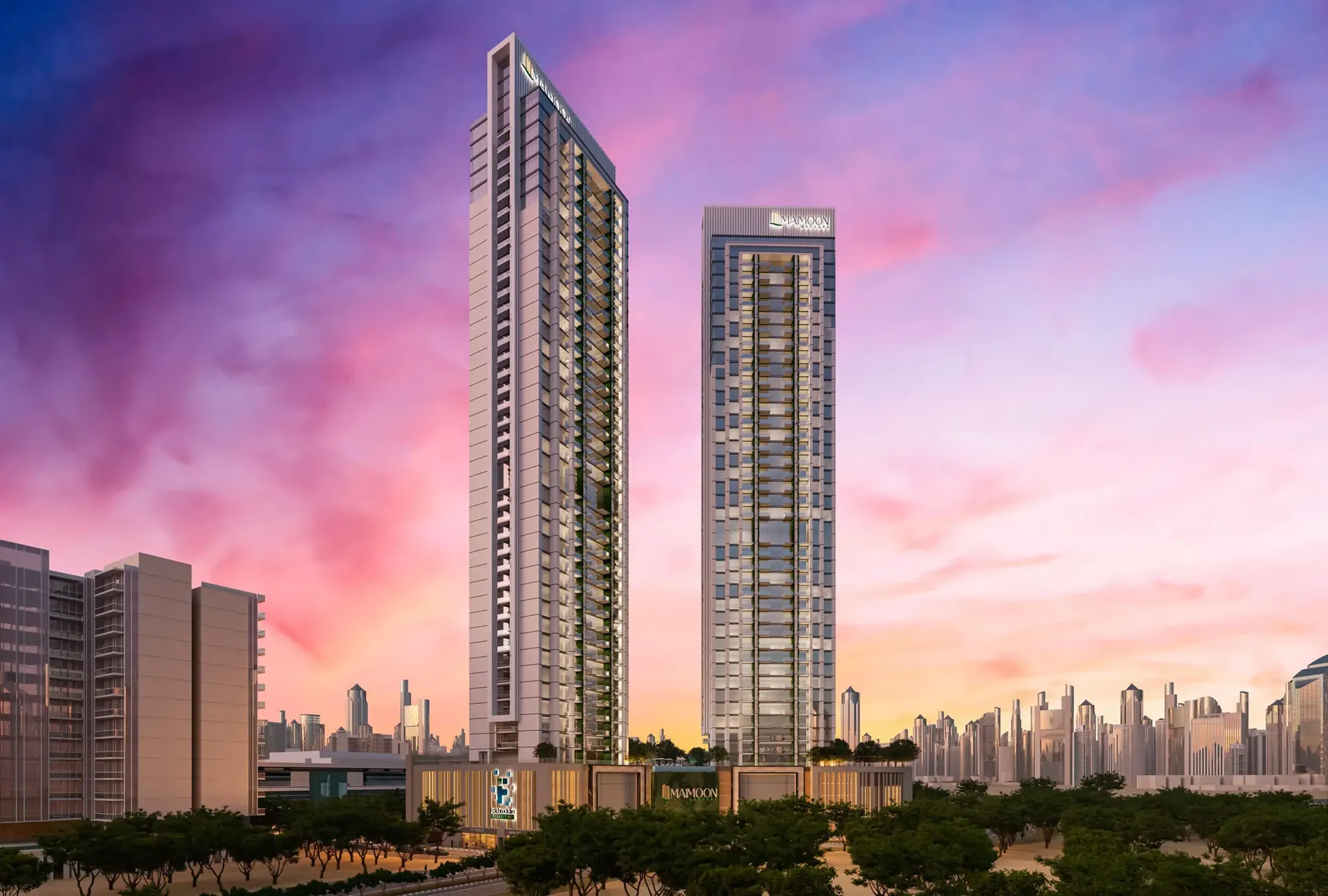 Maimoon Gardens in Jumeirah Village Circle, Dubai by Fakhruddin